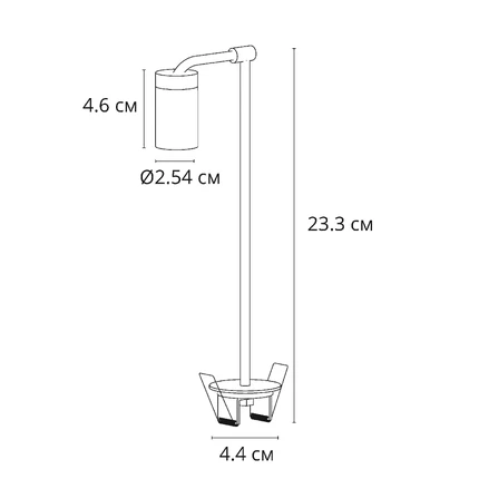 Подсветка для ювелирных изделий Arte Lamp PRESTO A6394LT-1BK